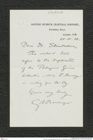 Nachlass Franz Steindachner, Brief von G. A. Boulenger an Franz Steindachner (28.11.1910), Inv.Nr. 49.09, Seite 1